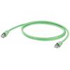 Weidmüller 8941350030 RJ45 síťové kabely, propojovací kabely CAT 6A S/FTP 3.00 m zelená samozhášecí, odolné proti oleji, odolné proti UV záření 1 ks Weidmüller 8941350030 RJ45 síťové kabely, propojovací kabely CAT 6A S/FTP 3.00 m zelená samozhášecí, odolné proti oleji, odolné proti UV záření 1 ks