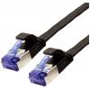 Value 21.99.0830 RJ45 síťové kabely, propojovací kabely CAT 6A F/UTP 0.50 m černá stíněný, plochý, pozlacené kontakty 1 ks Value 21.99.0830 RJ45 síťové kabely, propojovací kabely CAT 6A F/UTP 0.50 m černá stíněný, plochý, pozlacené kontakty 1 ks