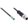 SICK Indukční bezdotykový snímač IMM05-1B5PSVR8K Válec se závitem IMM05 M5 1.5 mm 200mA IP67 4800 Hz 30 V dc SICK Indukční bezdotykový snímač IMM05-1B5PSVR8K Válec se závitem IMM05 M5 1.5 mm 200mA IP67 4800 Hz 30 V dc
