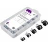 TRU COMPONENTS držák kabelu samolepicí TC-6646600 Průměr kabelového sv...