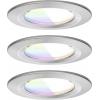 Paulmann 92450 LED stropní svítidlo, LED vestavné svítidlo, 6 W, železo (kartáčované) Paulmann 92450 LED stropní svítidlo, LED vestavné svítidlo, 6 W, železo (kartáčované)