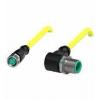 Pepperl+Fuchs V3-GM-YE0,5M-PVC-U-V11-W upravený zástrčkový konektor pro senzory - aktory, 456701, piny: 3, 3, 0.5 m, 1 ks
