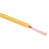 Přístrojový kabel, řada: 2491X, typ kabelu: Jednožilový, prameny vodičů: 24/0.2 mm, Žlutá, 500V 100 m 18 AWG Přístrojový kabel, řada: 2491X, typ kabelu: Jednožilový, prameny vodičů: 24/0.2 mm, Žlutá, 500V 100 m 18 AWG