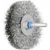 PFERD TOOLS Kulatý kartáč POS RBU Ø 70 x 15 mm Ø dříku 6 mm Ø drátu z ušlechtilé oceli Ø 0,30 POS RBU 7015/6 INOX 0,30 43701019 10 ks