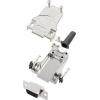 encitech DTZF09-HDS15-K 6355-0063-11 sada D-SUB zásuvková lišta 180 ° Pólů: 15 pájecí kalíšek 1 sada