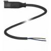 Pepperl+Fuchs DT2P-G-BK0,5M-PUR/0,75 upravený zástrčkový konektor pro senzory - aktory, 70128056, piny: 2, 0.5 m, 1 ks