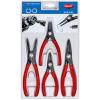 Knipex Sada kleští na pojistné kroužky 4 Sada kleští na pojistné kroužky