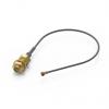 Koaxiální kabel, řada: RP-SMA UMRF, Černá Fluorovaný ethylenpropylen, vnější průměr: 1.32 mm OD 100 mm 50 Ω Wurth Koaxiální kabel, řada: RP-SMA UMRF, Černá Fluorovaný ethylenpropylen, vnější průměr: 1.32 mm OD 100 mm 50 Ω Wurth