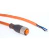 Kabel ovladače snímače, A: Vnitřní, A: Rovný 5, B: Bez koncovky, 60V, IP67, IP65, řada: RKT Lumberg Automation