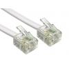 Telefonní kabel Vnější, Bílá RS PRO RJ11 Vnější RJ11 10 m Telefonní kabel Vnější, Bílá RS PRO RJ11 Vnější RJ11 10 m