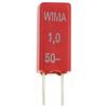 Vrstvové kondenzátory, řada: MKS02, Průchozí otvor 1 μF 30 V ac 50 V dc WIMA 0.4 mm Vrstvové kondenzátory, řada: MKS02, Průchozí otvor 1 μF 30 V ac 50 V dc WIMA 0.4 mm