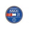 Řezný kotouč, řada: Dremel Max Krychlový dusičnatý bór zrnitost 1 38 mm, tloušťka: 1 mm, max. bezpečná rychlost: 35000 Řezný kotouč, řada: Dremel Max Krychlový dusičnatý bór zrnitost 1 38 mm, tloušťka: 1 mm, max. bezpečná rychlost: 35000