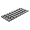 SJ5023G 3M Kónický čtyřhranný Polyuretan Samolepicí nohy 20.5 mm 20.6mm 20.6 mm SJ5023G 3M Kónický čtyřhranný Polyuretan Samolepicí nohy 20.5 mm 20.6mm 20.6 mm