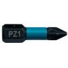 Makita Bit šroubováku, Magnet, typ hlavice: Šestihranný, Šestihran, 6.35 mm, PZ1, celková délka: 25 mm, počet kusů: 1 Makita Bit šroubováku, Magnet, typ hlavice: Šestihranný, Šestihran, 6.35 mm, PZ1, celková délka: 25 mm, počet kusů: 1