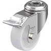 Blickle 225391 LKRXA-PO 80G-FI Otočné kolečko s brzdou Ø kola: 80 mm nosnost (max.): 120 kg 1 ks