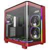 MONTECH KING 95 PRO Tempered Glass ARGB midi tower PC skříň červená