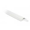 Delock Kabelová lišta PVC bílá (d x š x v) 1 m x 30 mm x 8 mm 1 ks 20704 Delock Kabelová lišta PVC bílá (d x š x v) 1 m x 30 mm x 8 mm 1 ks 20704