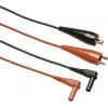 Fluke TL28A sada měřicích kabelů krokosvorky lamelová zástrčka 4 mm červená, černá 1 ks