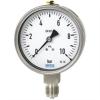 Tlakoměr MNPT 8540870 160 mm G 1/2 Nerezová ocel, 60 °C 40 bar 0 bar WIKA