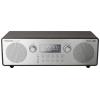 Panasonic RF-D100BTEGT RF-D100BTEGT stolní rádio, FM, DAB+, AUX, Bluetooth, DAB+, FM, funkce alarmu, stříbrná, hnědá