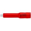 Zásuvka 3/8 in pohon 3/8 in Standardní Splňuje normu VDE/1000V, celková délka: 117mm Knipex