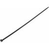 TRU COMPONENTS TC-6645820, stahovací pásky, 8 mm, 450 mm, černá, odolná vůči povětrnostním vlivům, 100 ks