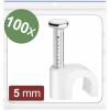 TRU COMPONENTS T24CA131 hřebíkové příchytky TC-13448476 Průměr kabelov...