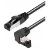 Maxtrack TI49-0,5L RJ45 síťové kabely, propojovací kabely CAT 8.1 S/FTP 0.50 m černá 90° zatočeno nahoru , odolné vůči amoniaku, jednoduché stínění 1 ks Maxtrack TI49-0,5L RJ45 síťové kabely, propojovací kabely CAT 8.1 S/FTP 0.50 m černá 90° zatočeno nahoru , odolné vůči amoniaku, jednoduché stínění 1 ks