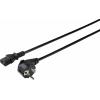 Sygonix SY-5043450 IEC kabel černá 3.00 m