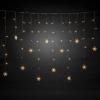 Konstsmide světelný závěs venkovní Energetická třída (EEK2021): F (A - G) 60 LED teplá bílá (š x v) 140 cm x 120 cm