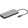 Digitus USB-C® dokovací stanice DA-70914 vč. funkce nabíjení, integrovaná čtečka karet, napájení USB-C®