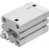 Pneumatický kompaktní válec, řada: ADN 572678 Dvojčinný ADN-40-40-A-PPS-A, vývrt: 40 mm Festo, délka: 40 mm