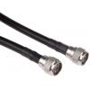 Koaxiální kabel, řada: Cable Assembly, Černá Vnější, A: Typ N Vnější, B: Typ N 1 m Radiall Koaxiální kabel, řada: Cable Assembly, Černá Vnější, A: Typ N Vnější, B: Typ N 1 m Radiall