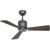 CasaFan ECO NEO III 92 BG-NB/KI WiFi Flügel Nussbaum/Kirsche stropní ventilátor 12 W (Ø x v) 92 cm x 360 mm čedičově šedá s dálkovým ovládáním, s časovačem,