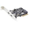 StarTech.com Karta USB, počet portů USB: 2, standard: EN ISO 13849-1, KAT 3, typ sběrnice: USB 3.2 StarTech.com Karta USB, počet portů USB: 2, standard: EN ISO 13849-1, KAT 3, typ sběrnice: USB 3.2
