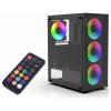 INCA EMG-15XN midi tower PC skříň černá