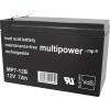 multipower MP7-12B 144799 olověný akumulátor 12 V 7 Ah olověný se skelným rounem (š x v x h) 65 x 102 x 151 mm plochý konektor 6,35 mm bezúdržbové, nepatrné multipower MP7-12B 144799 olověný akumulátor 12 V 7 Ah olověný se skelným rounem (š x v x h) 65 x 102 x 151 mm plochý konektor 6,35 mm bezúdržbové, nepatrné
