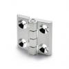 Kloubový závěs Výkyvné Patka, Matný, Slitina zinku Pevný Šroubová, délka: 40 mm x 40mm x 9 mm Elesa Kloubový závěs Výkyvné Patka, Matný, Slitina zinku Pevný Šroubová, délka: 40 mm x 40mm x 9 mm Elesa