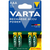 Baterie Varta Power ACCU R03/AAA, 800 mAh, NiMH, balení 4 ks
