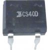 TRU COMPONENTS TC-B250D můstkový usměrňovač DIL-4 600 V 1 A jednofázové