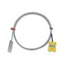 Listový termočlánek Flat Thermocouple 5 m kabel typ K Nerezová ocel 5 m sonda, -50 °C 13 mm na 350 °C ANSI, RoHS Listový termočlánek Flat Thermocouple 5 m kabel typ K Nerezová ocel 5 m sonda, -50 °C 13 mm na 350 °C ANSI, RoHS