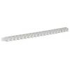 Hager L2212 vodicí lišta (d x š x v) 0.25 m x 10 mm x 10 mm 1 ks šedá