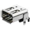 Molex Konektor Firewire, řada: 53462, počet kontaktů: 6, orientace těla: Pravý úhel, Povrch Vnitřní Molex Konektor Firewire, řada: 53462, počet kontaktů: 6, orientace těla: Pravý úhel, Povrch Vnitřní