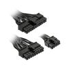 Kolink KL-CBR-ATX napájecí kabel černá Kolink KL-CBR-ATX napájecí kabel černá