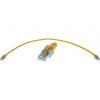 HARTING Cat5e Propojovací kabel, Žlutá, Polyuretan, A: RJ45 Vnější, B: RJ45 Vnější 4 m, typ pláště: SF/UTP HARTING Cat5e Propojovací kabel, Žlutá, Polyuretan, A: RJ45 Vnější, B: RJ45 Vnější 4 m, typ pláště: SF/UTP