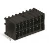 WAGO Zásuvný blok Terminal, řada: 713, rozteč: 3.5 mm, počet řad: 2, počet kontaktů: 16, Černá WAGO Zásuvný blok Terminal, řada: 713, rozteč: 3.5 mm, počet řad: 2, počet kontaktů: 16, Černá