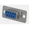 D-SUB zásuvka DS1034-09FUNSISS, 9 pinů, 180°, zlacené vývody