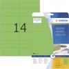 Herma 5061 105 x 42.3 mm papír zelená 280 ks trvalé univerzální etikety inkoust, laser, kopie 20 listů A4