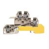 W-Series, Distributor terminal block for N rail, Rated cross-section: 2,5 mm², Screw connection, Direct mounting WDL 2.5/S/L/L/PE 1031100000-50 Tmavě W-Series, Distributor terminal block for N rail, Rated cross-section: 2,5 mm², Screw connection, Direct mounting WDL 2.5/S/L/L/PE 1031100000-50 Tmavě